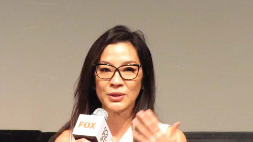 Michelle Yeoh em evento no Festival Internacional de Cinema de Singapura