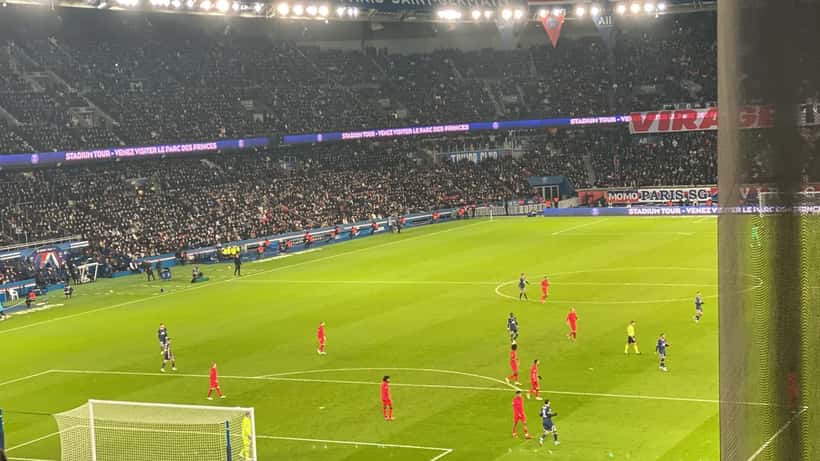 Parc des Princes stadium, home of Paris Saint-Germain football club