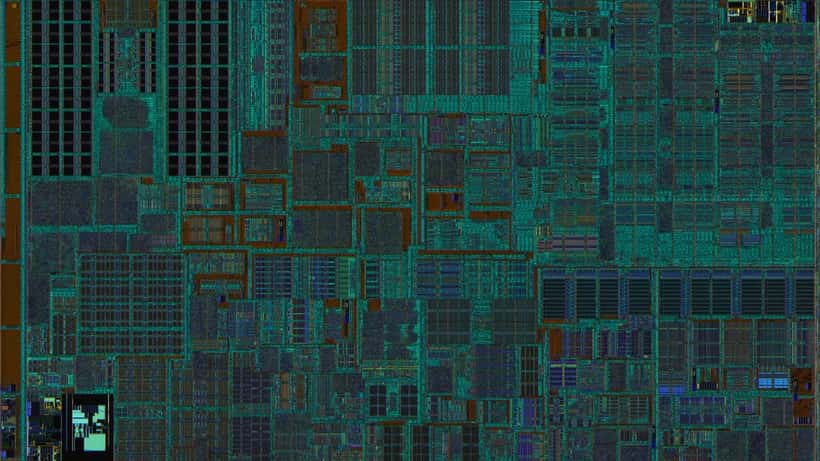 Microprocesador Intel Sandy Bridge en primer plano, símbolo de la revolución de chips de inteligencia artificial en 2026