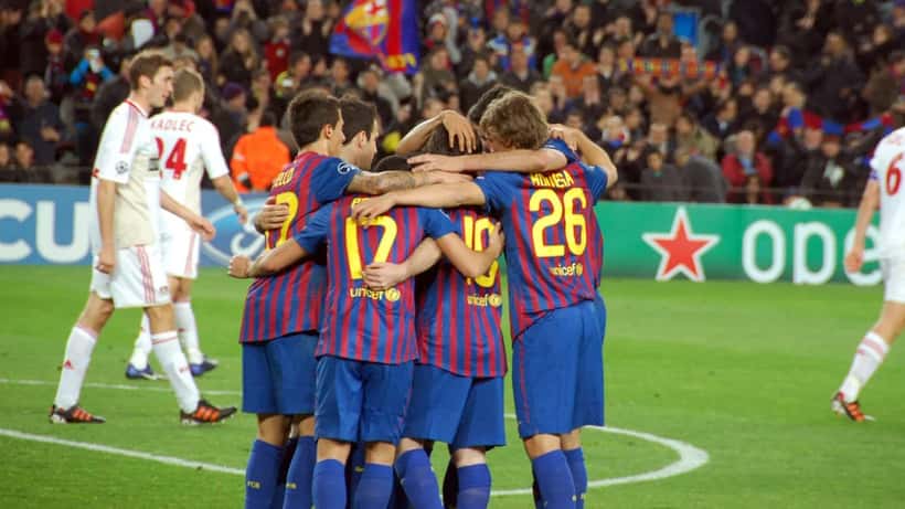 FC Barcelona fodboldkamp, illustration til artikel om Lewandowskis karriere og formueforvaltning 2026