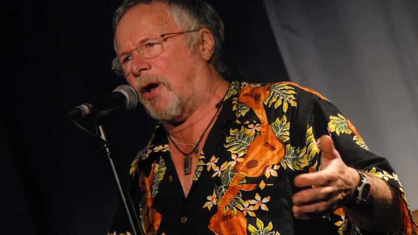 Bill Oddie, British wildlife presenter and conservationist, photographed outdoors