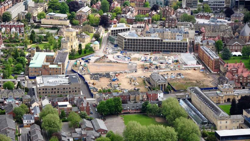 Radcliffe Observatory Quarter housing development in Oxford, illustrating the city's acute housing shortage and rising rents in 2026
