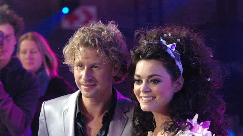 Ewout Genemans tijdens een televisie-evenement