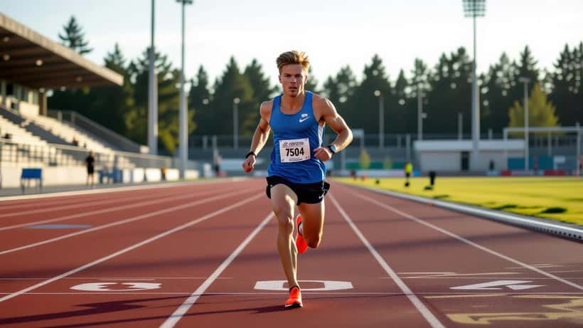 Nuori suomalainen juoksija kilpailuissa – energiavaje ja luuntiheys urheilussa 2026