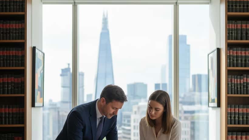 British solicitor advising client on shoplifting accusation and legal rights in UK