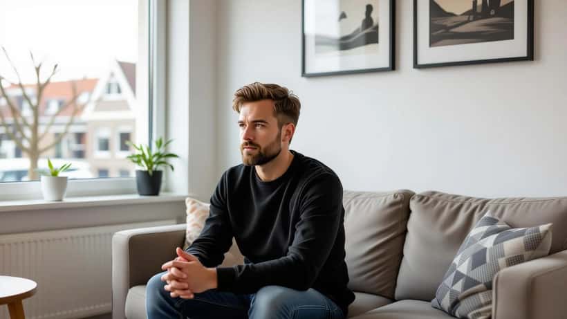 Man in gesprek met psycholoog na traumatische gijzeling in Rotterdam