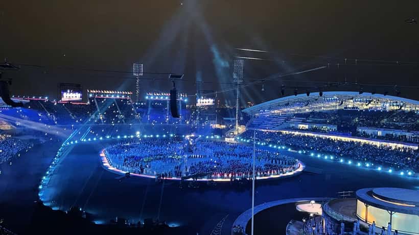 Commonwealth Games 2022 Birmingham opening ceremony stadium crowd
