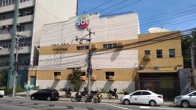 Sede da TV SBT no Rio de Janeiro, emissora do Show do Milhão