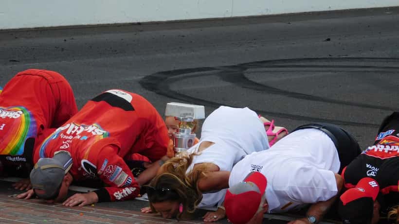 Kyle Busch NASCAR-mestari kilpailuradalla