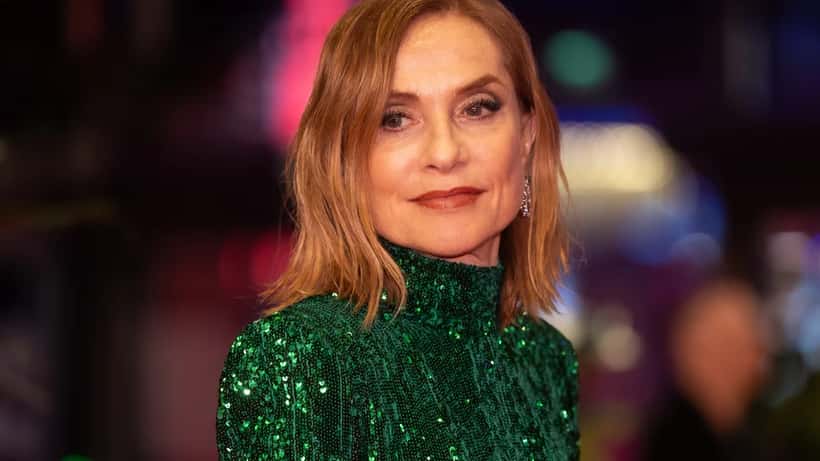 Isabelle Huppert lors d'une apparition publique