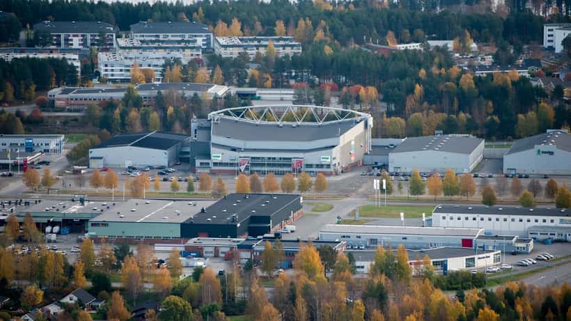 Coop Norrbotten Arena hemmaplan för Luleå Hockey där Hans Chrunak var klubbdirektör
