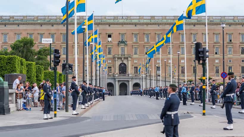 Prins Carl Philip och prinsessan Sofia tillsammans på officiell tillställning