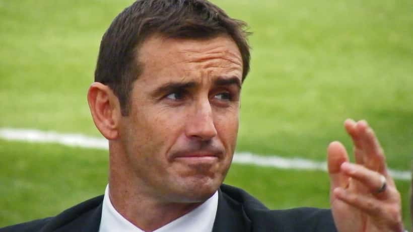 Andrew Johns NRL rugby league legend speaking at an event