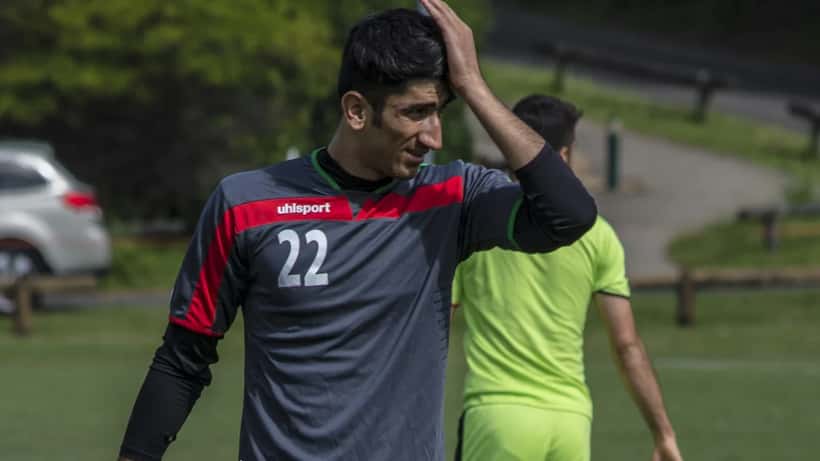 Alireza Beiranvand Iranin maajoukkueen maalivahti AFC Asian Cup 2015