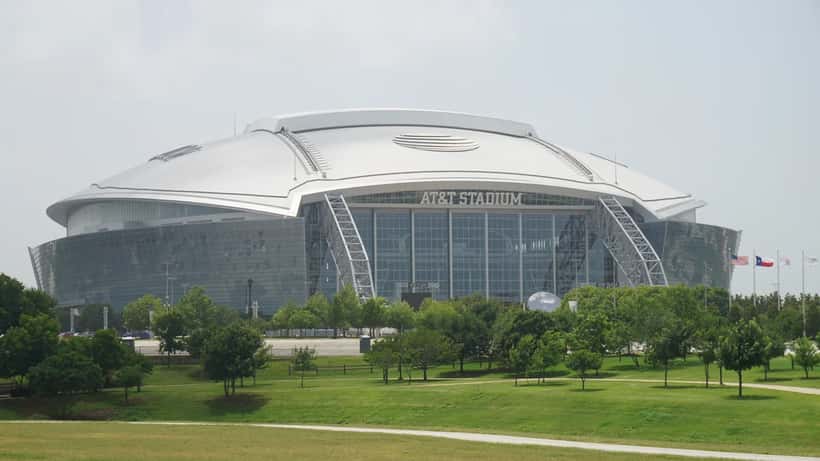 AT&T Stadium de Dallas accueillant le seizième de finale Australie-Égypte de la Coupe du monde 2026