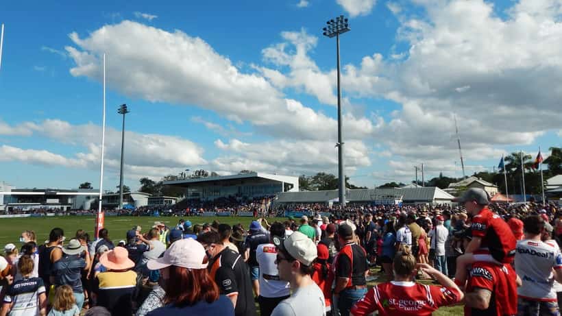St George Illawarra Dragons NRL rugby league match action photo