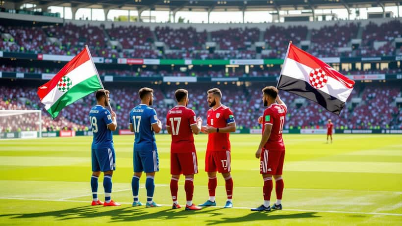 Fotbollslagen från Bosnien-Hercegovina och Qatar möts på planen inför vänskapsmatchen 2026
