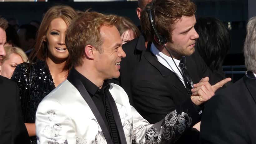 Graham Norton at the BAFTAs in London
