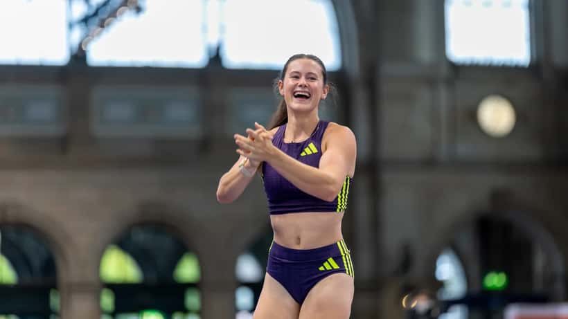 Hana Moll voittaa naisten seiväshypyn Diamond League Weltklasse Zürich 2026