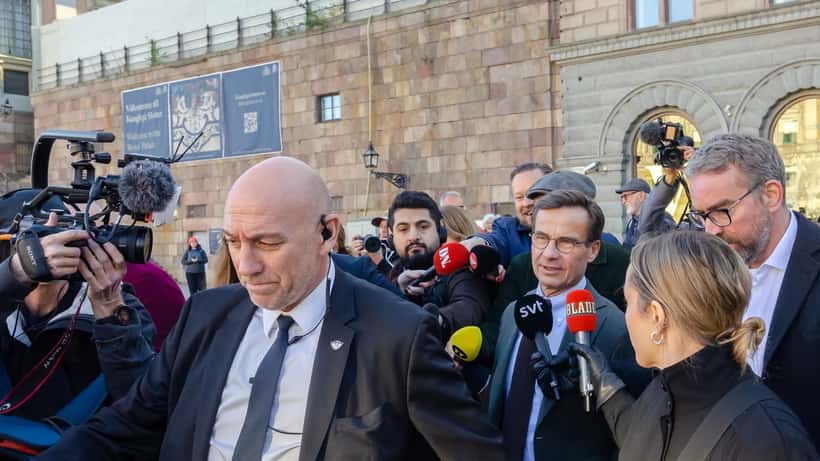 Ulf Kristersson statsminister Sverige intervjuad oktober 2022