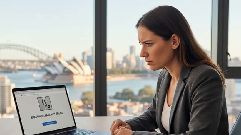 Australian woman reviewing receipts after Click Frenzy platform collapse