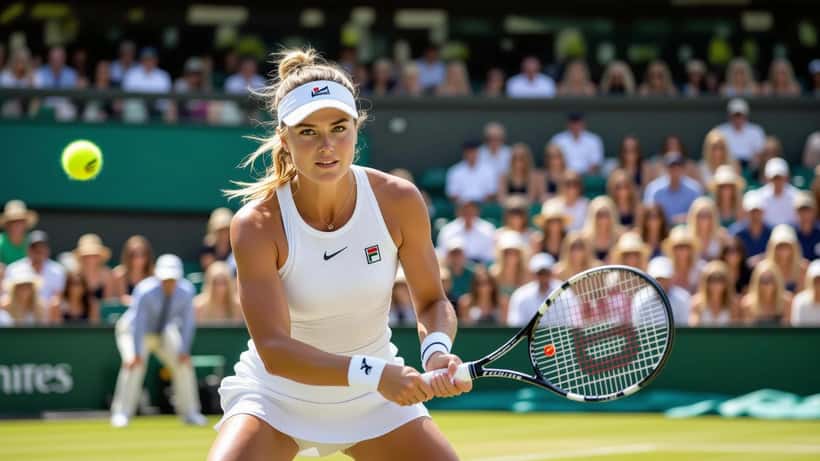 Karolína Muchová op Wimbledon 2026