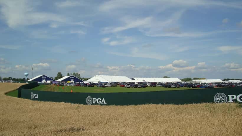 Campo de golf del PGA Championship en Hazeltine National Golf Course