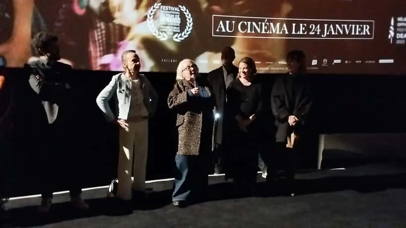 Josiane Balasko lors d'une cérémonie cinématographique en 2024