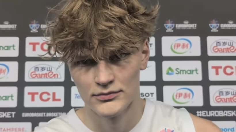 Miikka Muurinen haastattelussa EuroBasket 2025 -turnauksessa