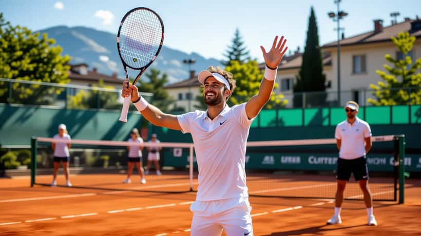 Exterior view of Stade Roland Garros tennis stadium in Paris 2026