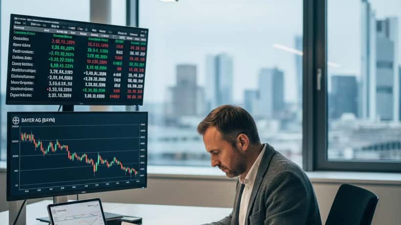 Finanzberater analysiert Bayer AG Aktienkurs und Roundup-Klage-Dokumente in Frankfurt