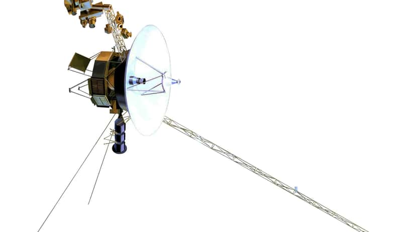 Modell der Voyager-Raumsonde – NASA, Public Domain