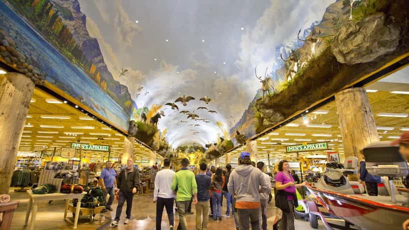 Tsawwassen Mills outlet shopping mall exterior, Metro Vancouver, British Columbia