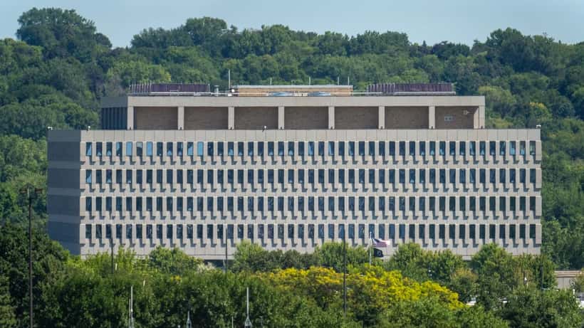 EOIR Immigration Court building where deportation and removal hearings take place in the United States