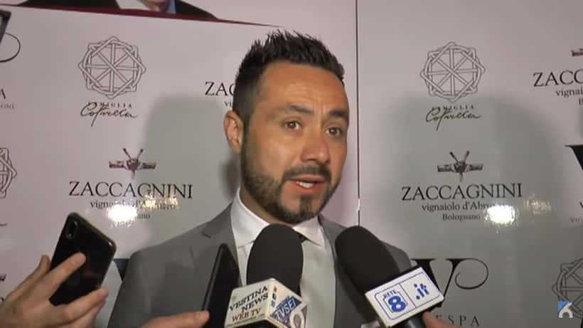 Roberto De Zerbi, allenatore italiano del Tottenham Hotspur, in conferenza stampa nel 2026
