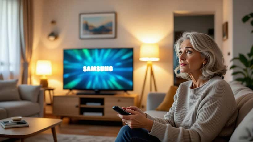 Televisão antiga sem suporte ao Netflix em apartamento português