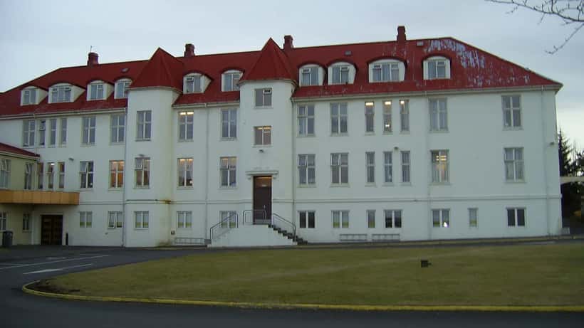 Landspítali sjúkrahús Reykjavík utanfrá