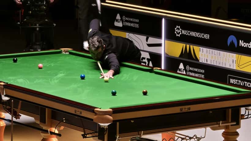 Ronnie O'Sullivan beim Snooker-Turnier 2026