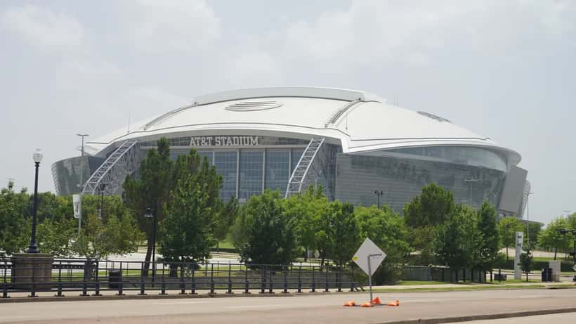 AT&T Stadium in Arlington Texas, Austragungsort des WM-Spiels Australien gegen Ägypten