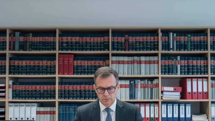 Anwalt in Berlin prüft Rechtsakten zu einem politisch sensiblen Strafverfahren