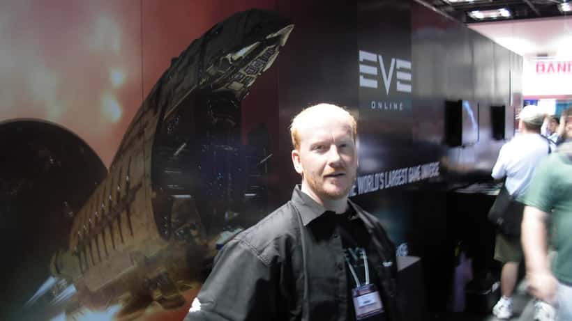 EVE Online sýningarstöð á leikjaþingi — CCP Games þróunarfyrirtækið sem varð Fenris Creations